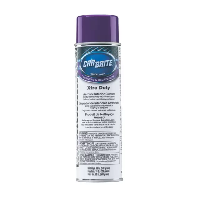 LIMPIADOR DE INTERIORES XTRA DUTY PLUS CAR BRITE 510GR