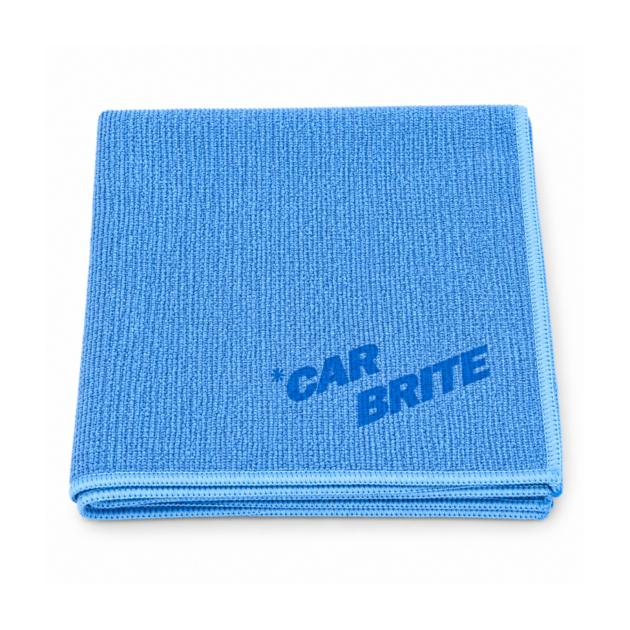 CAR BRITE MICROFIBRA AZUL 40X40 PARA REMOVER CERA Y PULIMENTO
