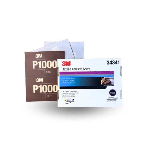 HOJA ABRASIVA FLEXIBLE P1000 3M