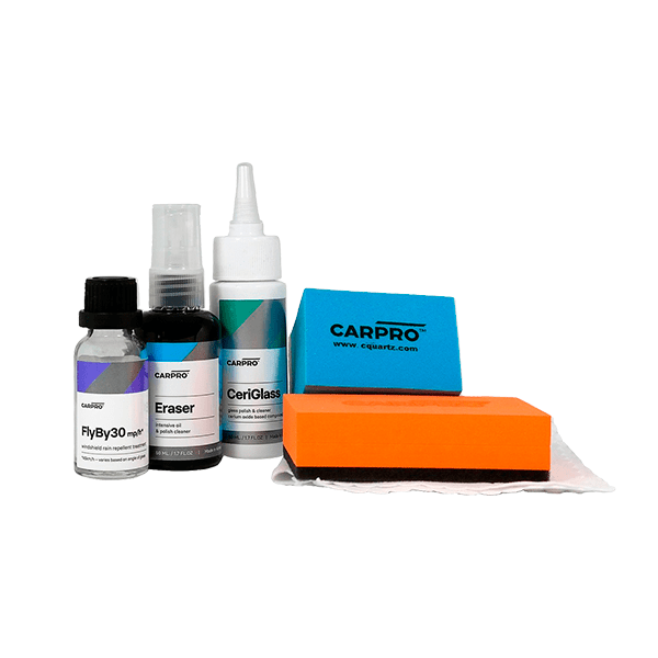 KIT REPELENTE DE AGUA PARA CRISTALES FLYBY 30 CARPRO