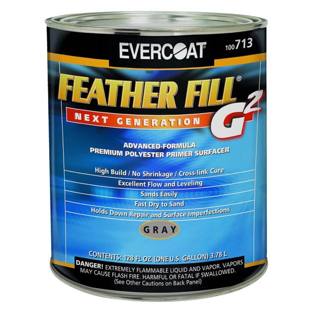 FONDO GRIS FEATHER FILL G2 EVERCOAT 3.78LT