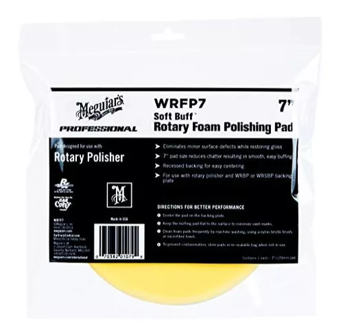 PAD ROTARY FOAM POLISHING PAD 7"