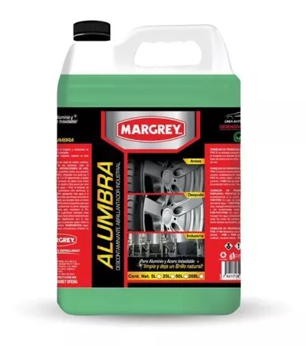 LIMPIADOR DE METALES ALUMBRA MARGREY 5LT