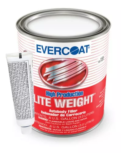 PASTA RELLENADORA FINA LITE WEIGHT EVERCOAT 3LT
