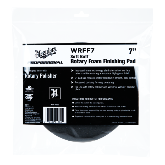PAD ROTARY FOAM FINISHING PAD 7"