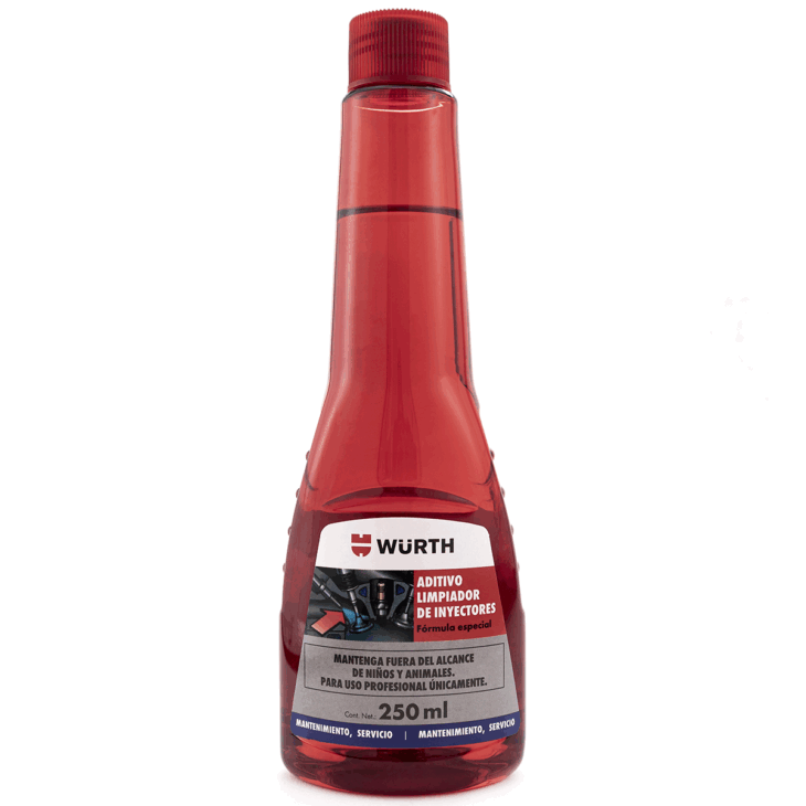 ADITIVO LIMPIADOR DE INYECTORES WURTH 250ML