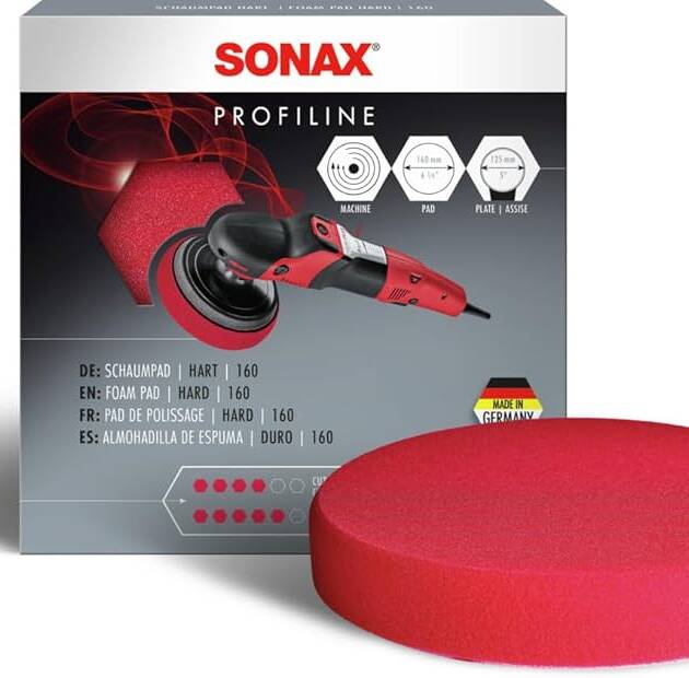 BORLA ROJA SONAX 6"  75606