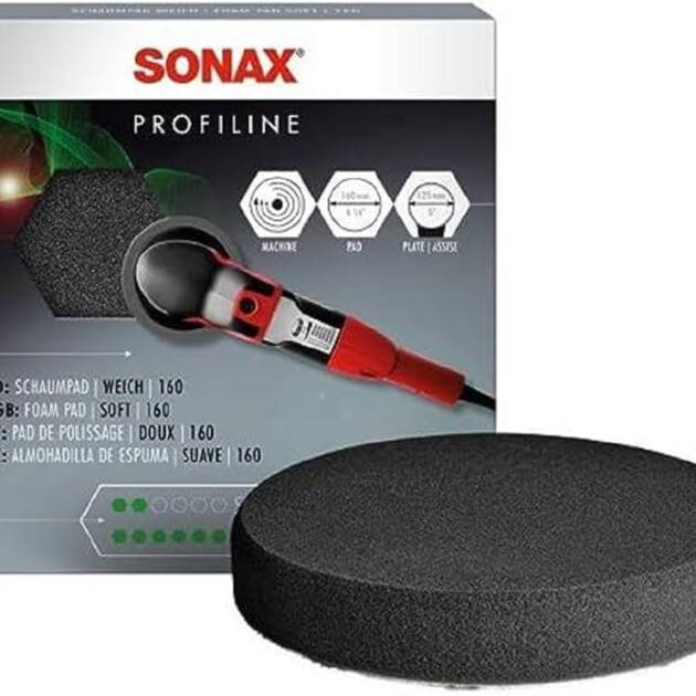 BORLA NEGRA SONAX 6" 75527