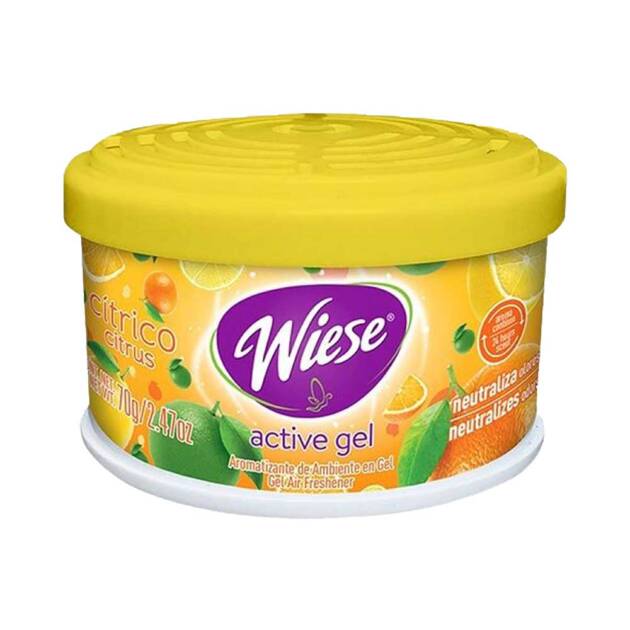GEL AROMATIZANTE WIESE CITRICO 70G