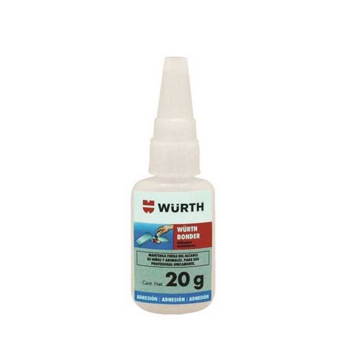 ADHESIVO INSTANTANEO BONDER WURTH 20G