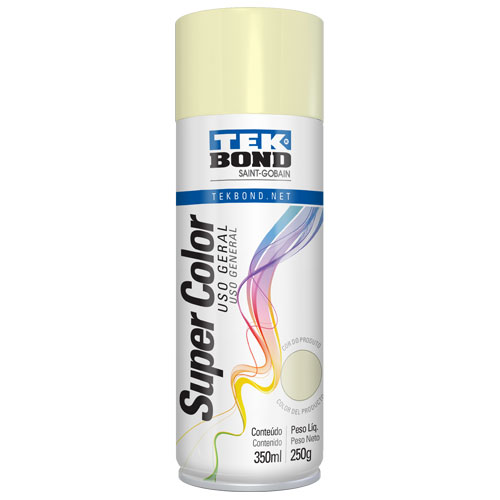 PINTURA EN AEROSOL BEIGE SUPER COLOR TEK BOND 350ML