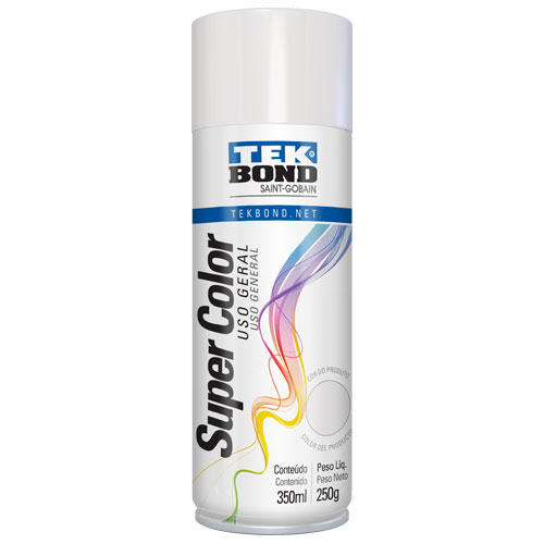 PINTURA EN AEROSOL HIELO SUPER COLOR TEK BOND 350ML
