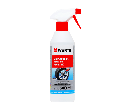 LIMPIADOR DE RINES DE ALUMINIO WURTH 500ML