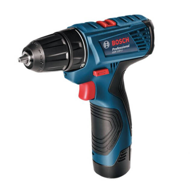 TALADRO ATORNILLADOR INALAMBRICO BOSCH GSR-120 LI 3/8" 12V
