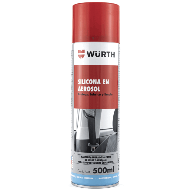 SILICONA EN AEROSOL WURTH 500ML
