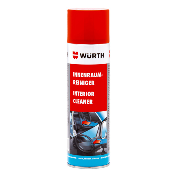 LIMPIADOR DE INTERIORES EN ESPUMA WURTH 500ML
