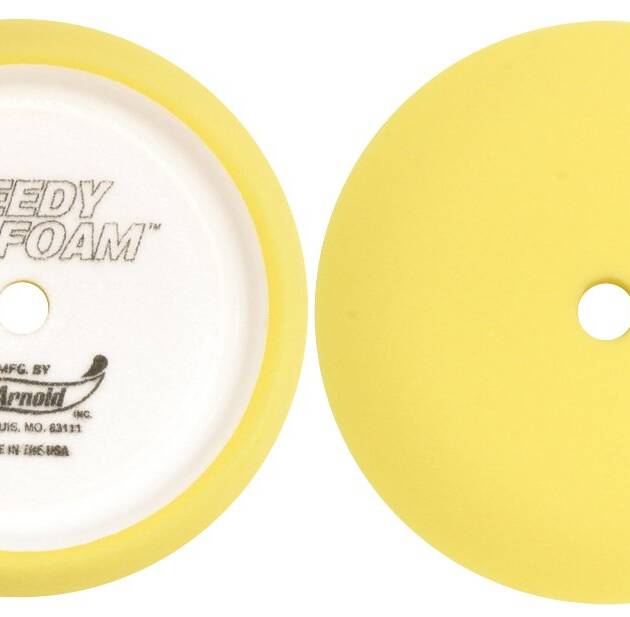 BORLA ADHERIBLE AMARILLA PARA PULIR SM ARNOLD 7" 44-609