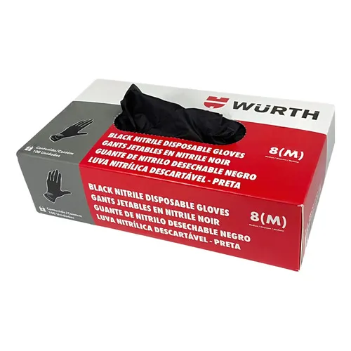 GUANTES DE NITRILO WURTH TALLA L 100 PZS
