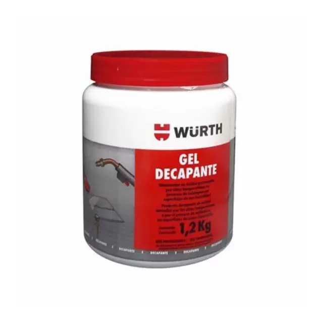 GEL DECAPANTE REMOVEDOR DE OXIDO WURTH 1.2KG