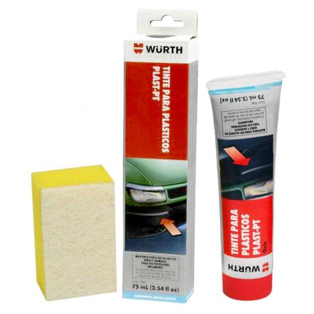 TINTE PARA PLASTICOS WURTH 75ML