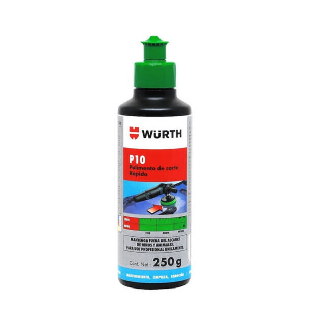 PULIMENTO DE CORTE RAPIDO P10 WURTH 250G