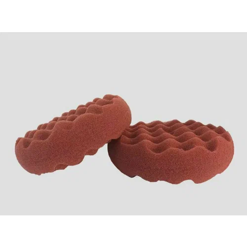 BORLA DOBLE CARA DE ESPONJA MARRON DOUBLE SIDE WAFFLE PAD TONYIN 8"