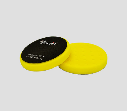PAD FLAT FOAM PAD MEDIUM CUT PRO AMARILLO TONYIN 6" TP23F