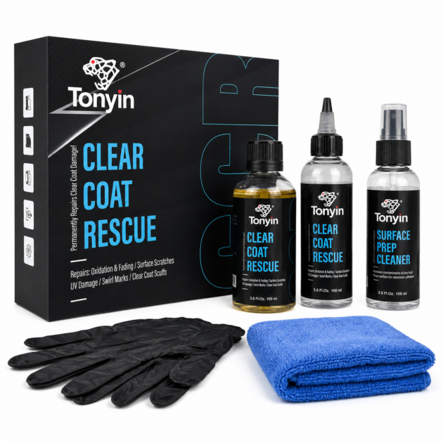 Tonyin Clear Coat Rescue CCR – Kit Restaurador de Capa Transparente 100 ml
