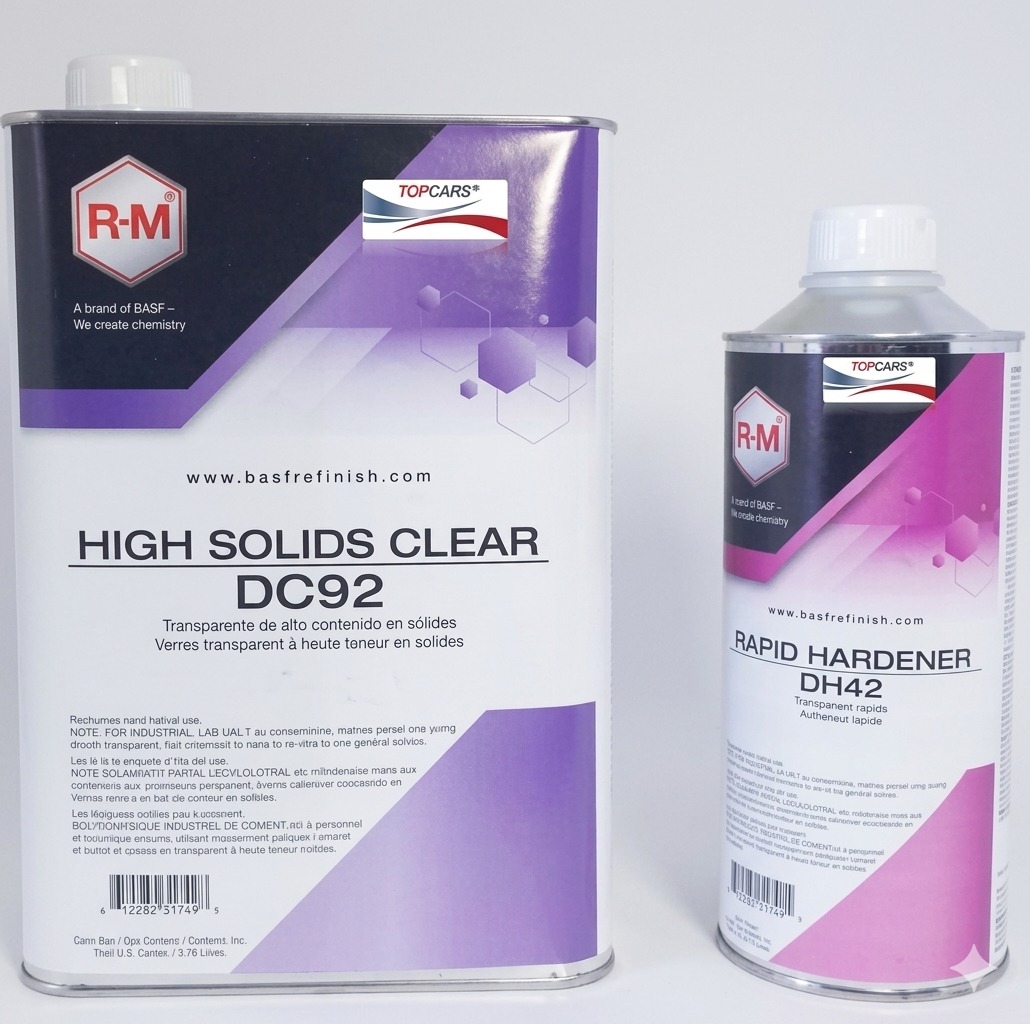 KIT TRANSPARENTE CON CATALIZADOR RM DC92 ALTOS SOLIDOS