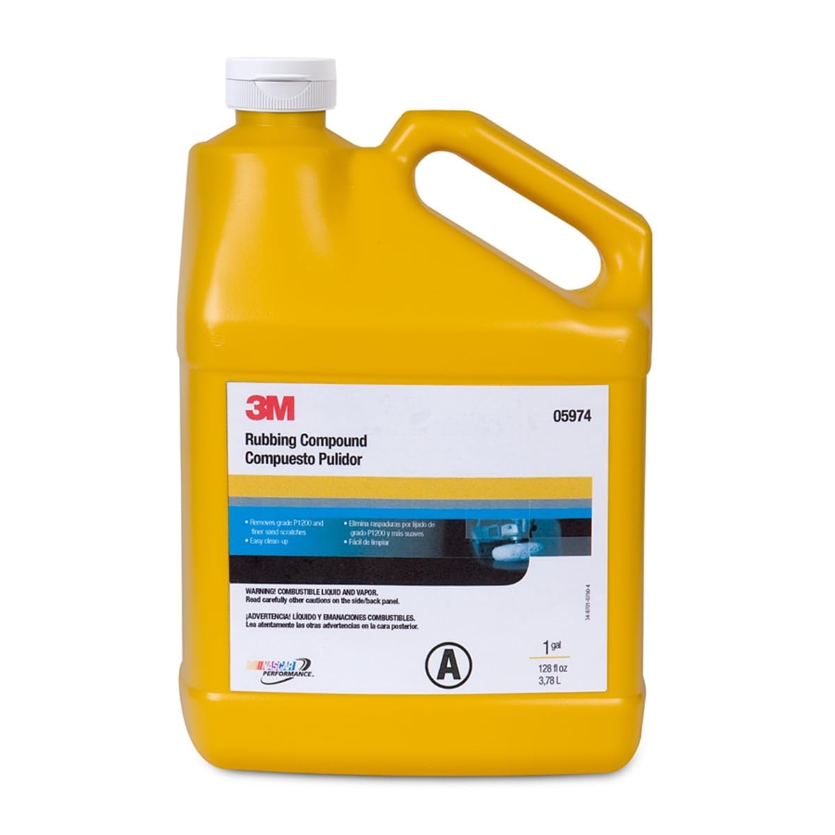 COMPUESTO PULIDOR RUBBING COMPOUND 3M 4.3KG 05974 A – Ecoquimicos Car Care