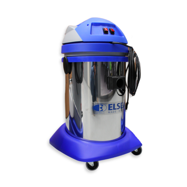 ASPIRADORA ELSEA EXCEL WI220 ACERO WET/DRY 110V 77LT EXWI150110MEG